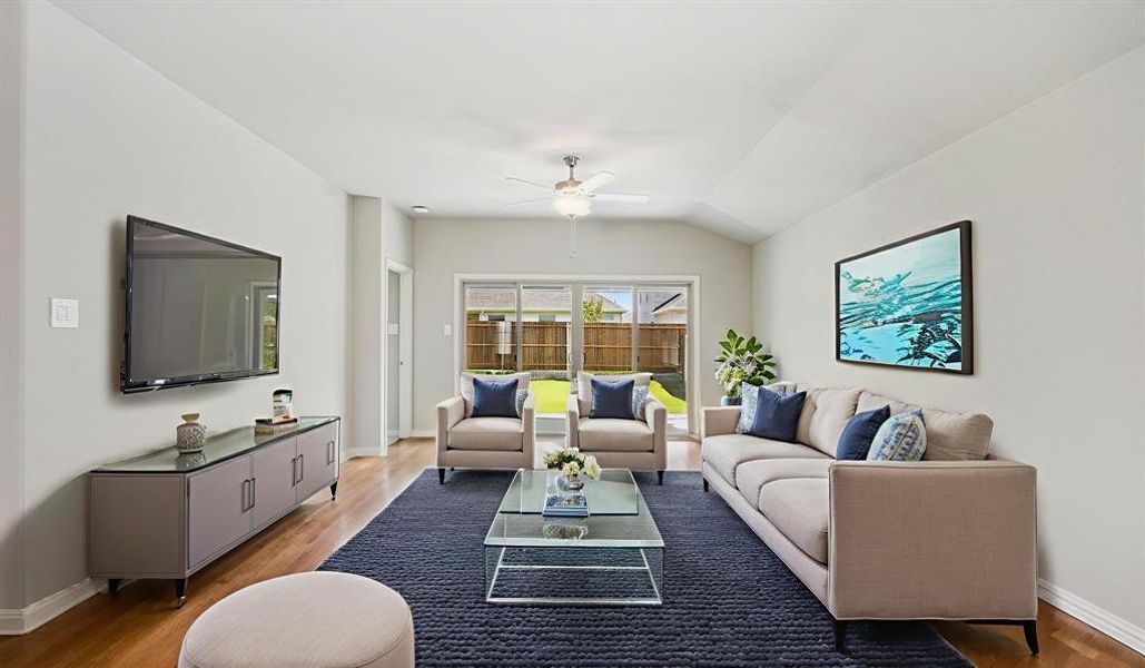 Furnished interior view inside a new home in Windmore, Princeton (Image 10).