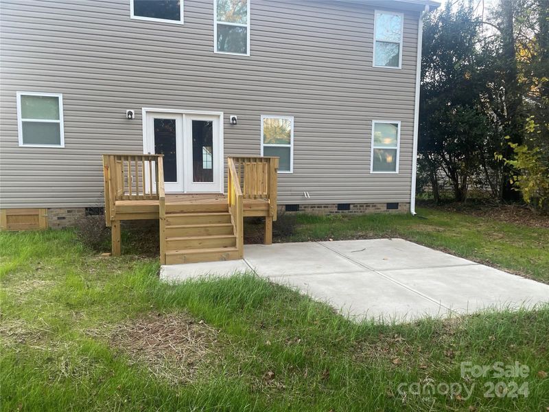 Deck and Patio