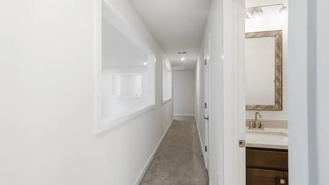 Spacious, unfurnished interior of a new home in Adams Glen, Greenville (Image 31). Spacious, unfurnished interior of a new home in Adams Glen, Greenville (Image 31).