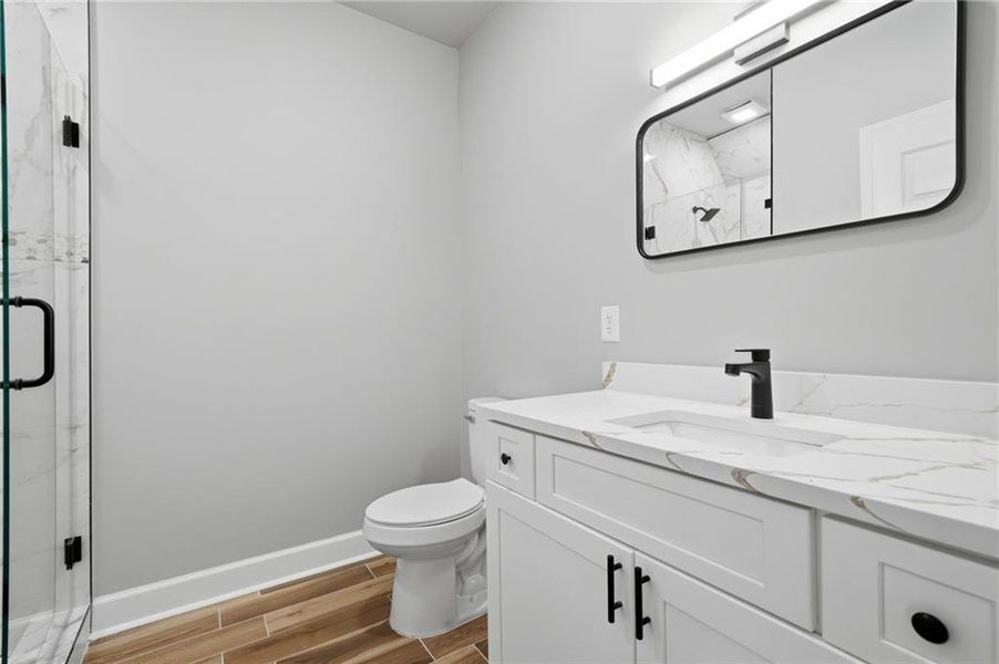 Furnished interior view inside a new home in , Cumming (Image 20).