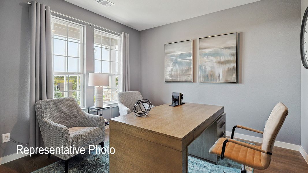 Furnished interior view inside a new home in Patriot Estates, Venus (Image 12).