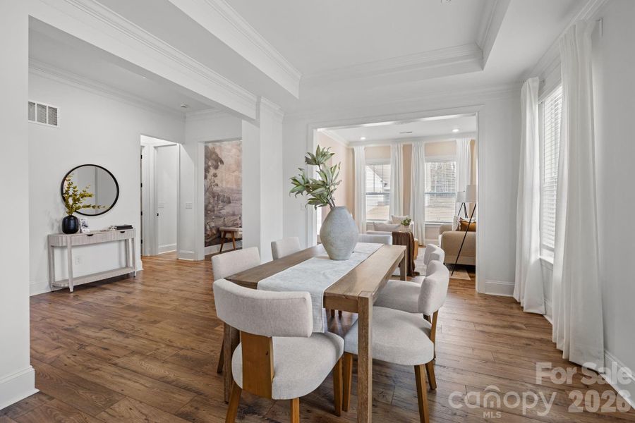 Furnished interior view inside a new home in , Indian Trail (Image 14).