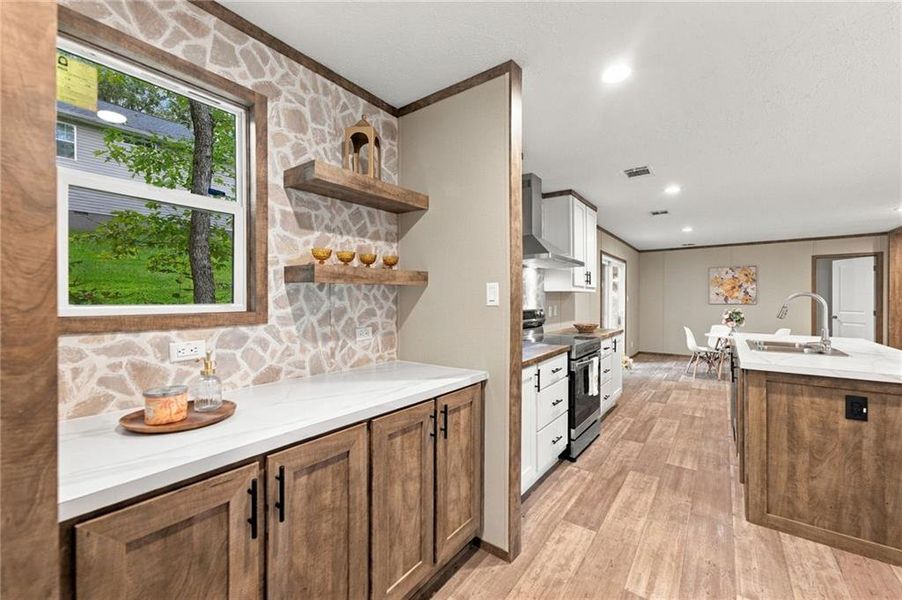 Furnished interior view inside a new home in , Clarkesville (Image 18).