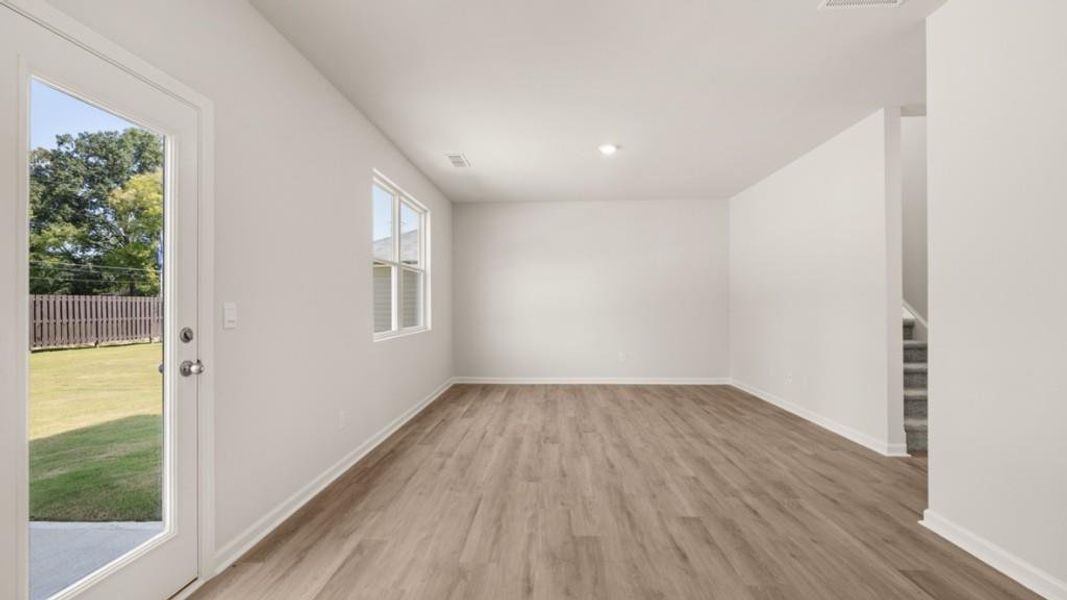 Spacious, unfurnished interior of a new home in Northberry, Rome (Image 16). Spacious, unfurnished interior of a new home in Northberry, Rome (Image 16).