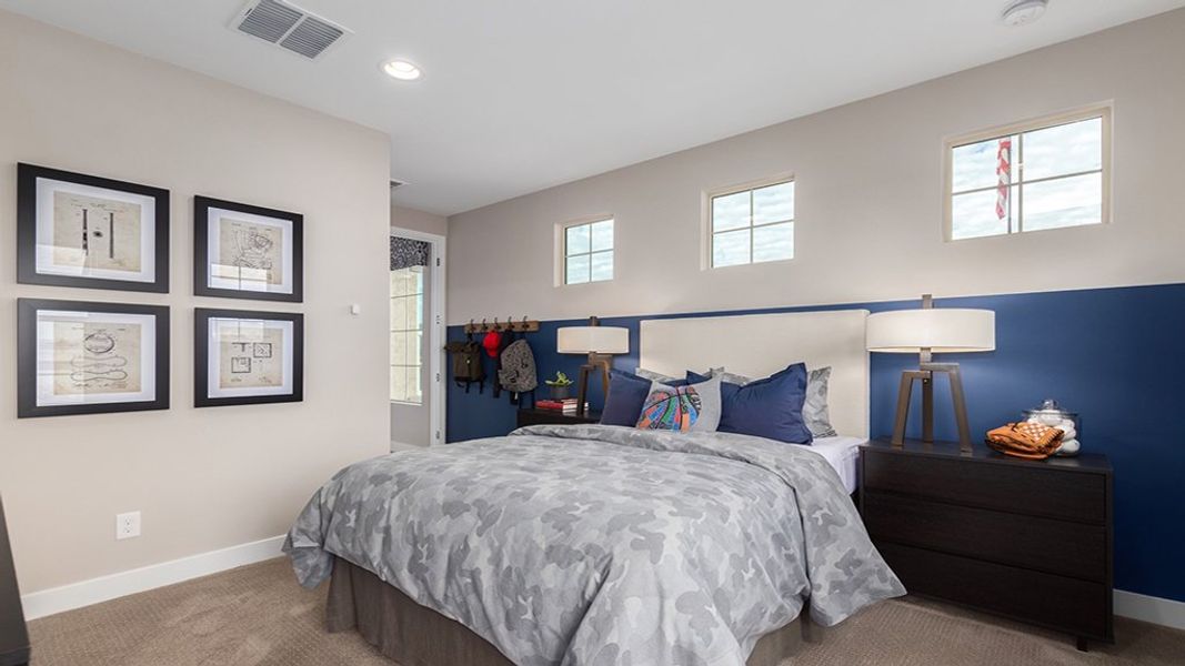 Representative furnished interior of a home built from the Revere by Taylor Morrison in Combs Ranch Landmark Collection, San Tan Valley (Image 24).