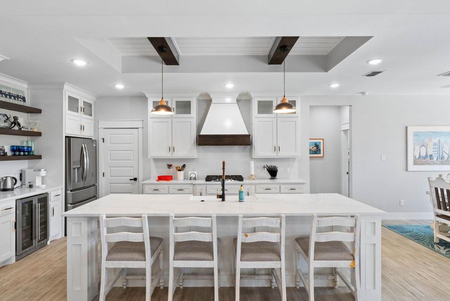Furnished interior view inside a new home in , Corpus Christi (Image 4).