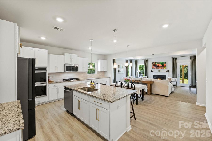 Furnished interior view inside a new home in Bailey's Run, Rock Hill (Image 5).