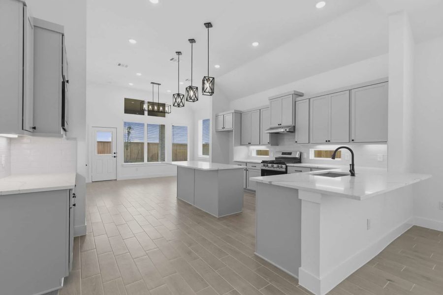 Representative furnished interior of a home built from the Marion by Chesmar Homes in Bridgeland, Elgin (Image 5).