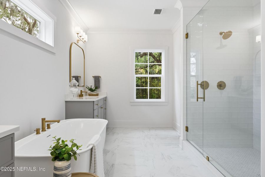 Furnished interior view inside a new home in , Neptune Beach (Image 43). Furnished interior view inside a new home in , Neptune Beach (Image 43).