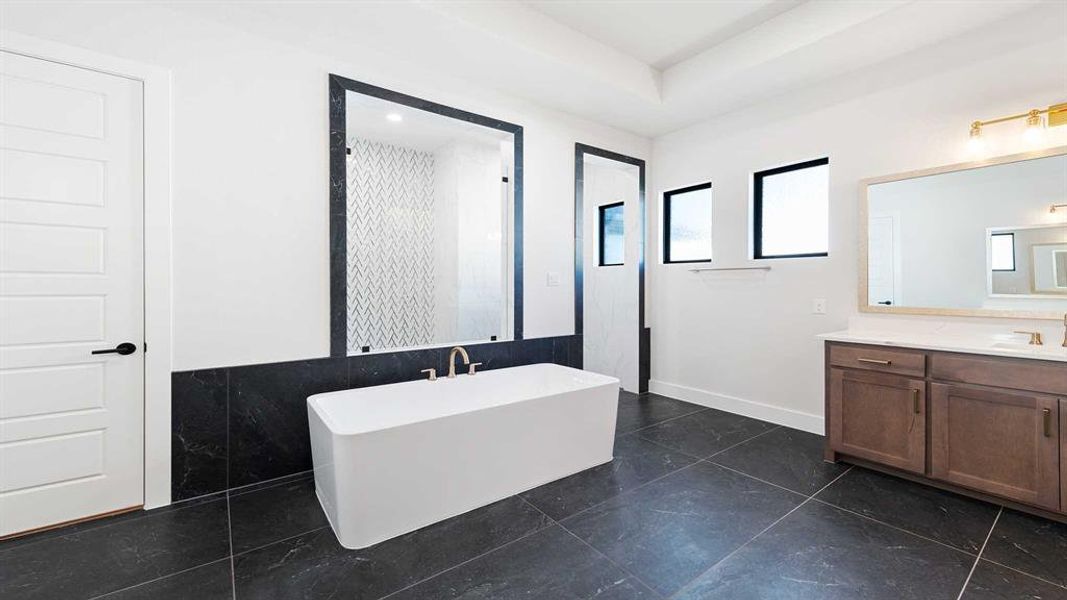 Furnished interior view inside a new home in Somerset Park 80', Rockwall (Image 12). Furnished interior view inside a new home in Somerset Park 80', Rockwall (Image 12).