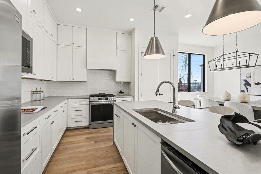 Furnished interior view inside a new home in , Houston (Image 5).