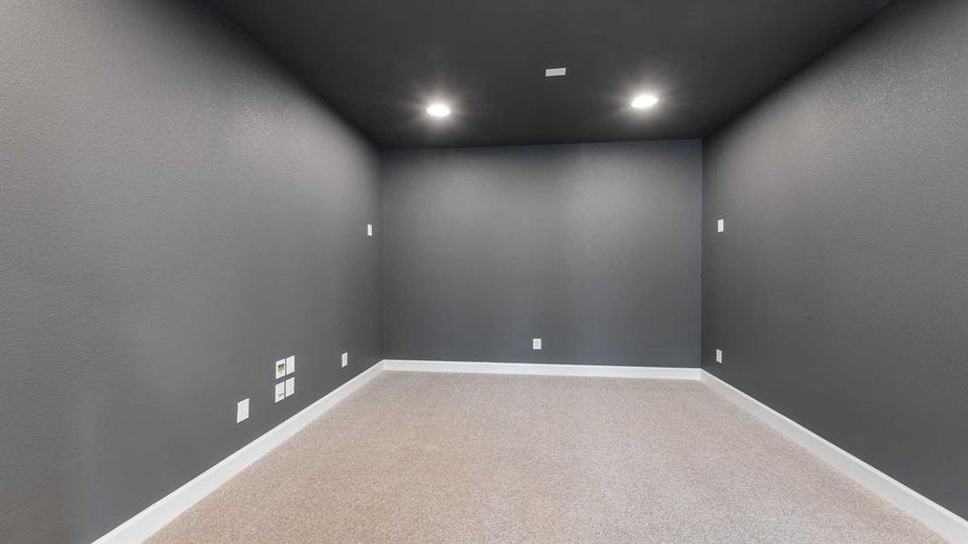 Spacious, unfurnished interior of a new home in The Heights At Uptown Celina 50', Celina (Image 16).