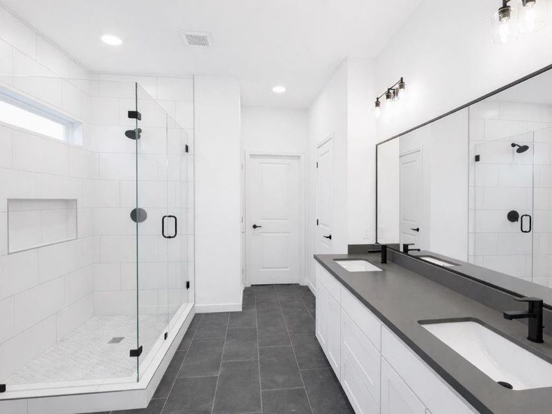 Furnished interior view inside a new home in Hill & Dale Ranch, Splendora (Image 5).