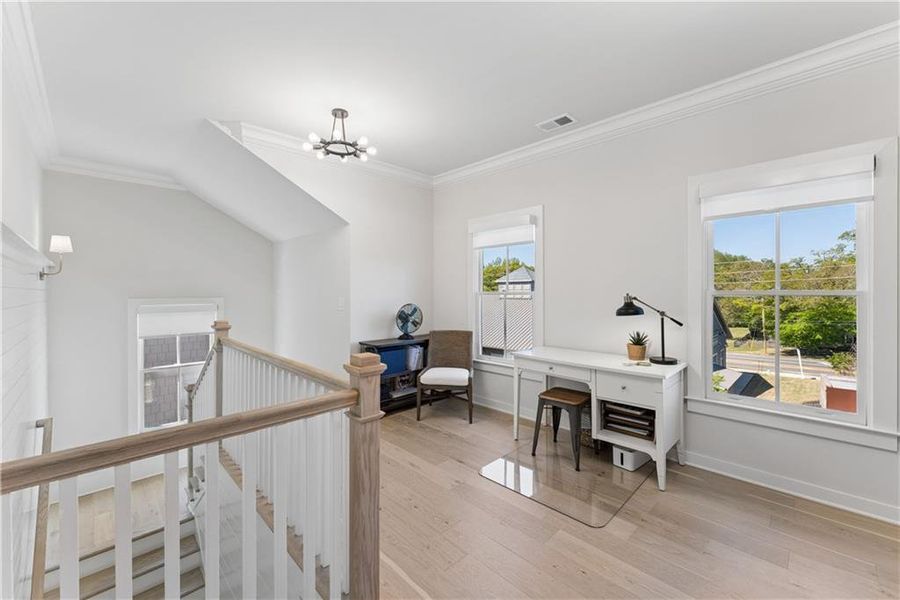 Furnished interior view inside a new home in Crossroads, Milton (Image 11).