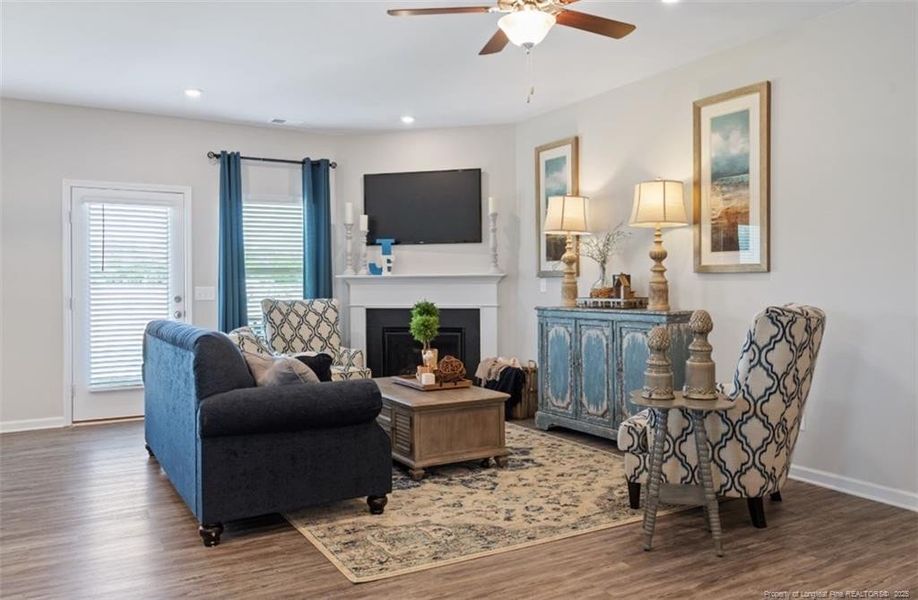 Model Home-Family room