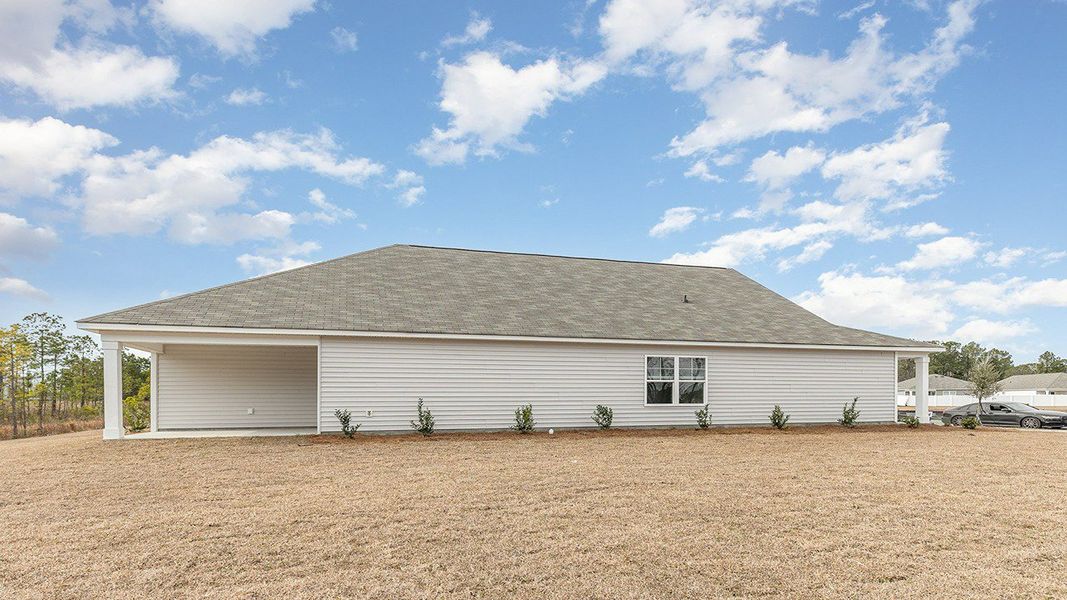 Representative exterior details of a home built from the DOVER-EXPRESS by D.R. Horton in Stanbury Creek, Supply (Image 3).