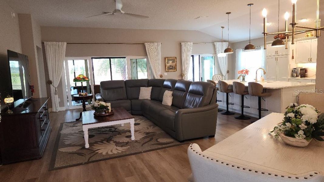 Furnished interior view inside a new home in , The Villages (Image 11).