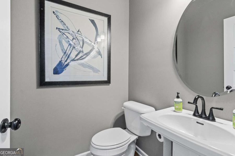 Furnished interior view inside a new home in Glendale Towns, Conyers (Image 3).