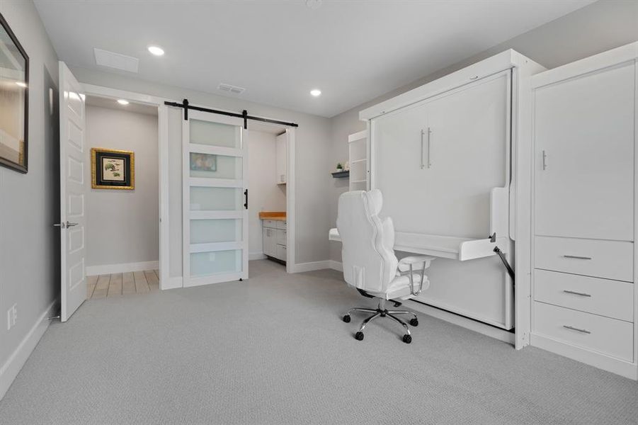 Furnished interior view inside a new home in , Denton (Image 13).