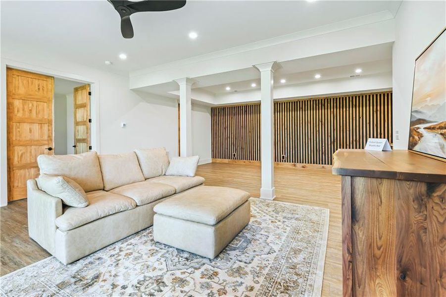 Furnished interior view inside a new home in , Blairsville (Image 57).
