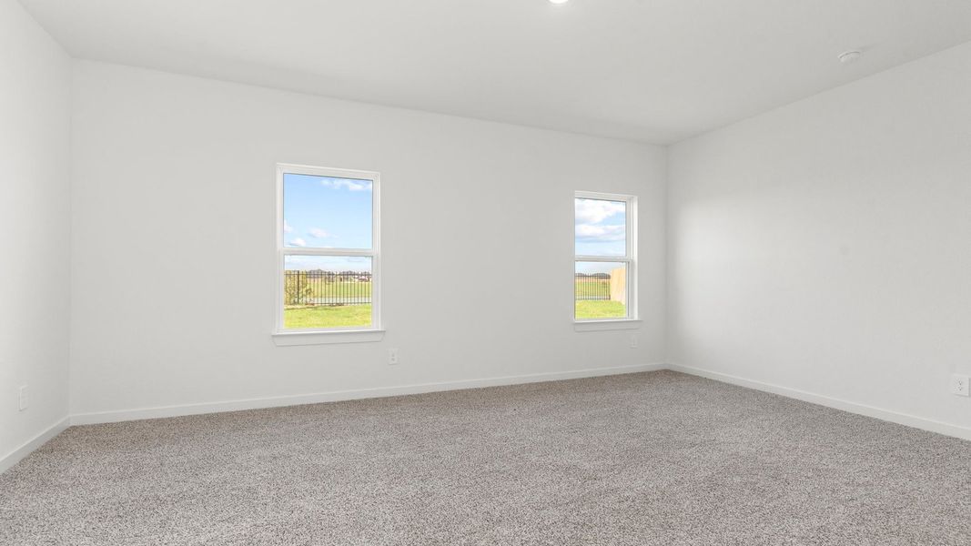 Spacious, unfurnished interior of a new home in Tamarron, Fulshear (Image 46). Spacious, unfurnished interior of a new home in Tamarron, Fulshear (Image 46).