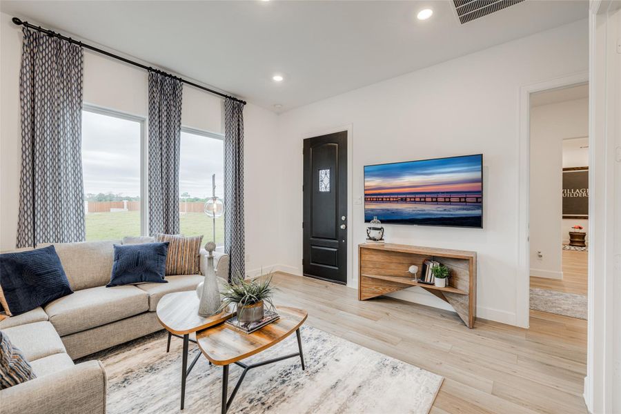 Furnished interior view inside a new home in Anniston, Katy (Image 26).