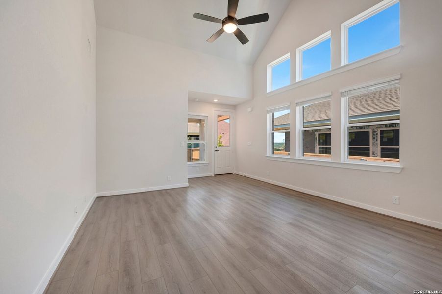 Spacious, unfurnished interior of a new home in Mayfair - Select Garden Series, New Braunfels (Image 16). Spacious, unfurnished interior of a new home in Mayfair - Select Garden Series, New Braunfels (Image 16).