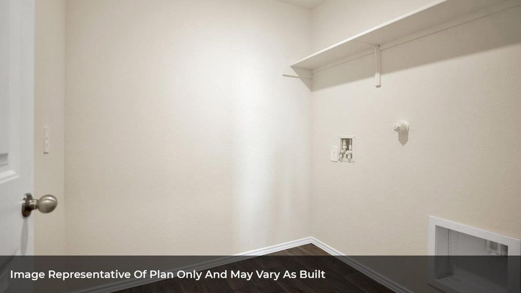 Spacious, unfurnished interior of a new home in Bar W Ranch, Leander (Image 10).