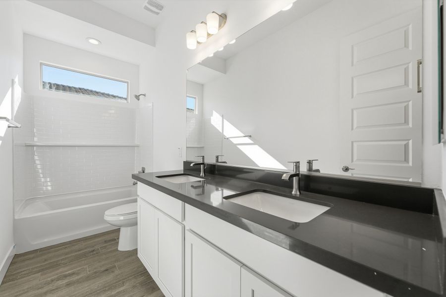 Furnished interior view inside a new home in Combs Ranch, San Tan Valley (Image 16).