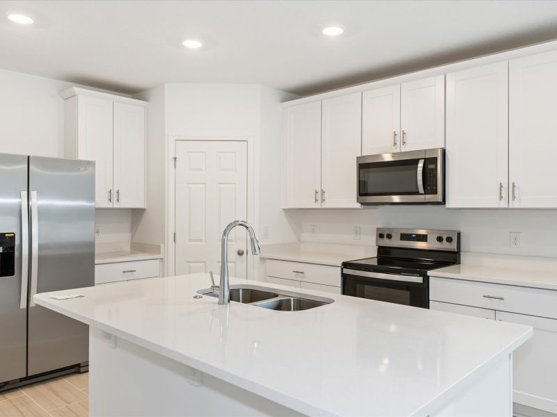 Kitchen in the Daphne floorplan at 2386 White Tail Street