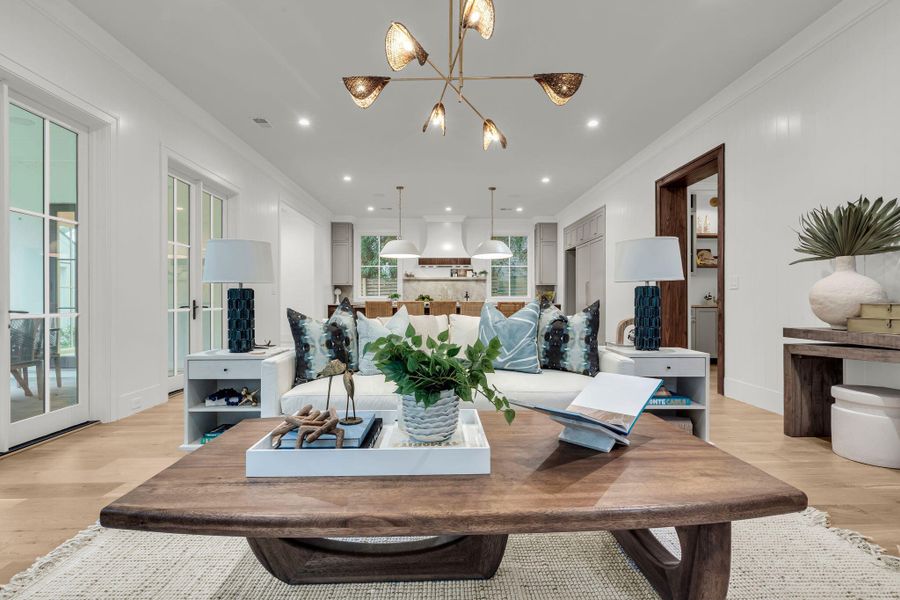 Furnished interior view inside a new home in , Mount Pleasant (Image 19).