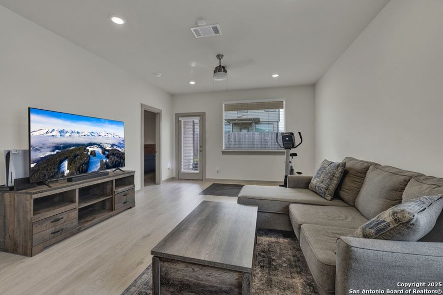 Furnished interior view inside a new home in , San Marcos (Image 13). Furnished interior view inside a new home in , San Marcos (Image 13).