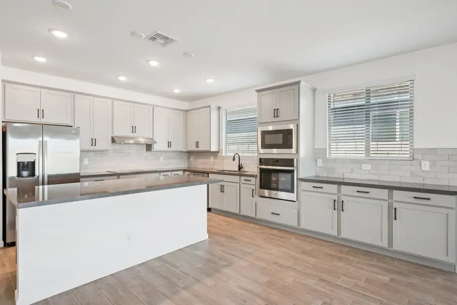 Gourmet kitchen featuring the Foundry Collection. Finishes and options may vary.