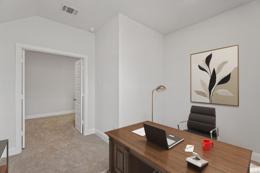 Representative furnished interior of a home built from the Parker by Beazer Homes in Enclave at Legacy Hills: Crossings 50', Celina (Image 17). Representative furnished interior of a home built from the Parker by Beazer Homes in Enclave at Legacy Hills: Crossings 50', Celina (Image 17).