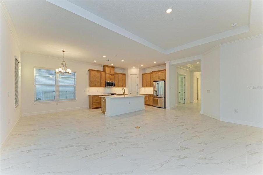 Spacious, unfurnished interior of a new home in Esplanade at Azario Lakewood Ranch, Lakewood Ranch (Image 47). Spacious, unfurnished interior of a new home in Esplanade at Azario Lakewood Ranch, Lakewood Ranch (Image 47).