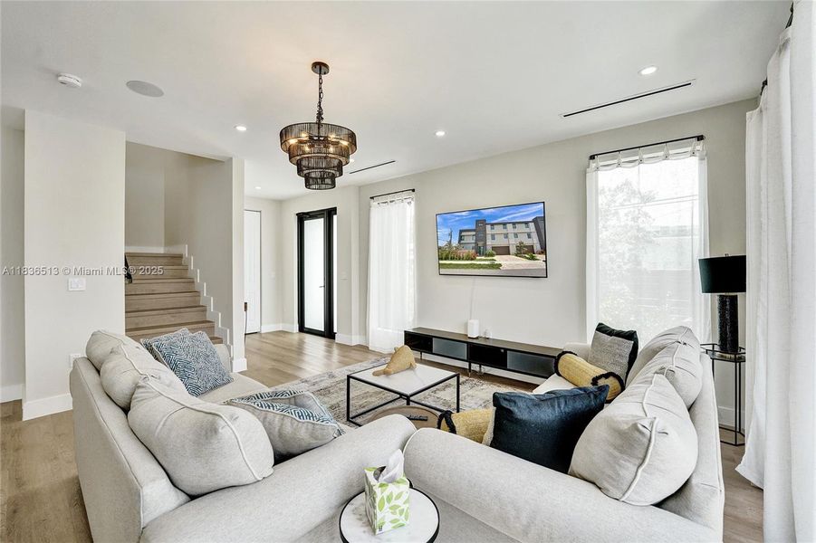 Furnished interior view inside a new home in , Fort Lauderdale (Image 30).