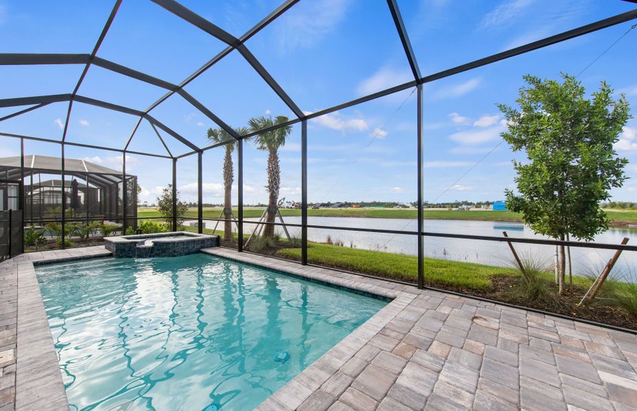Exterior details and patio area of a home in BeachWalk by Manasota Key, Englewood (Image 25).