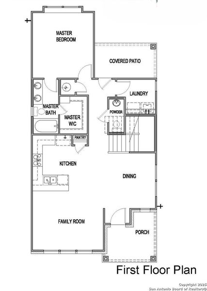 2D floor plan layout of this home in Mayfair, New Braunfels, TX (Image 3). 2D floor plan layout of this home in Mayfair, New Braunfels, TX (Image 3).