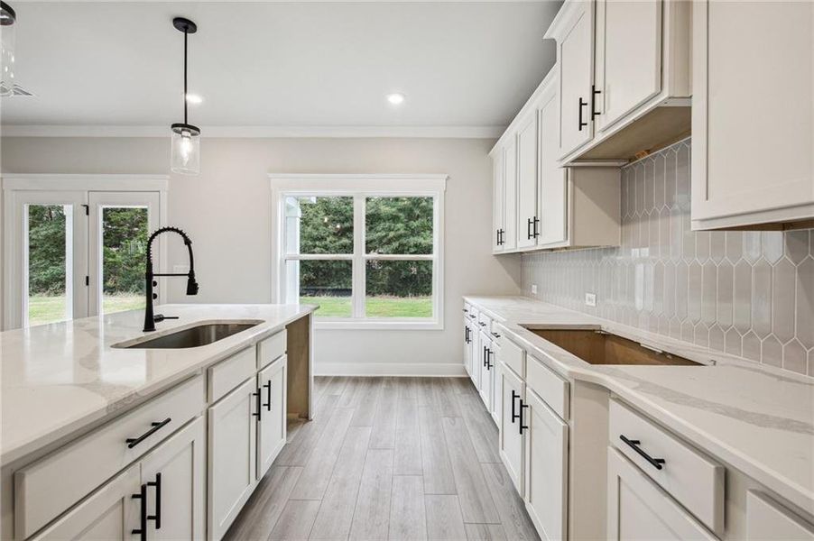 Furnished interior view inside a new home in Fowler Farms, Auburn (Image 6).