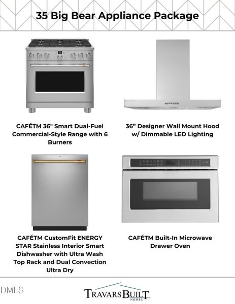 35 Big Bear Appliance Package