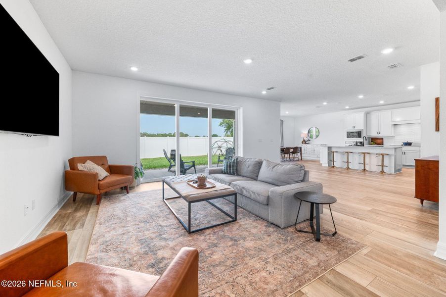 Furnished interior view inside a new home in Rolling Hills, St. Augustine (Image 9).