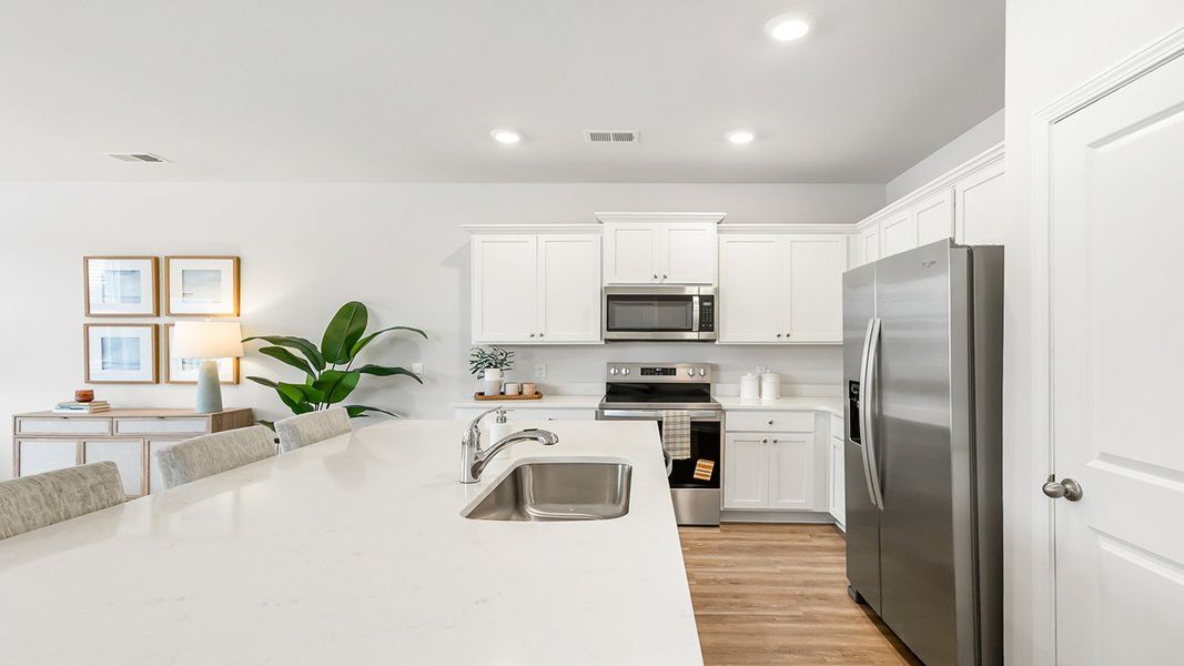 Furnished interior view inside a new home in Marion Village, Santee (Image 11). Furnished interior view inside a new home in Marion Village, Santee (Image 11).
