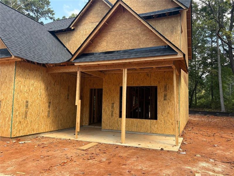 In-progress construction of a new home in , Dallas, GA (Image 7).
