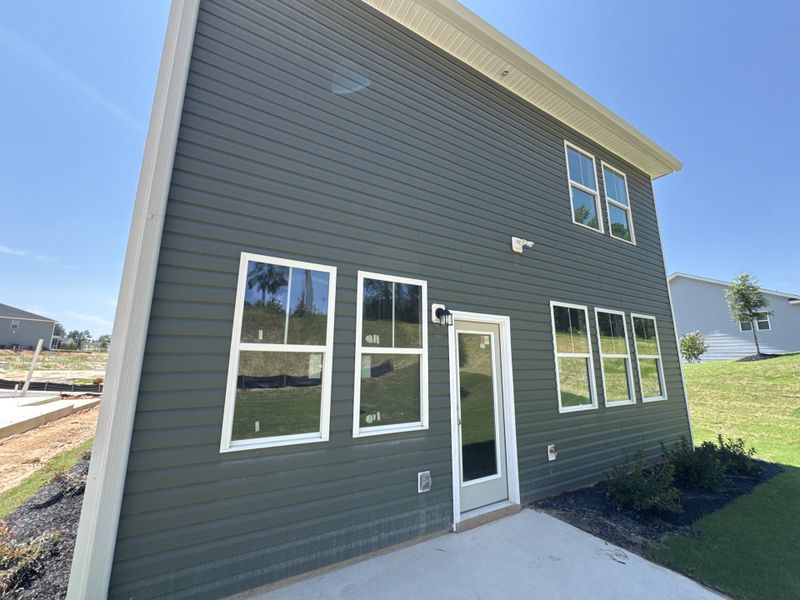 Exterior details and patio area of a home in Forrest Bluff, North Augusta (Image 4).