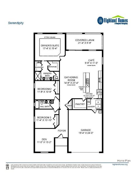 Serendipity - Home Layout