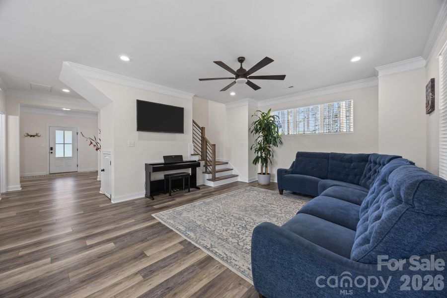 Furnished interior view inside a new home in , Monroe (Image 38).