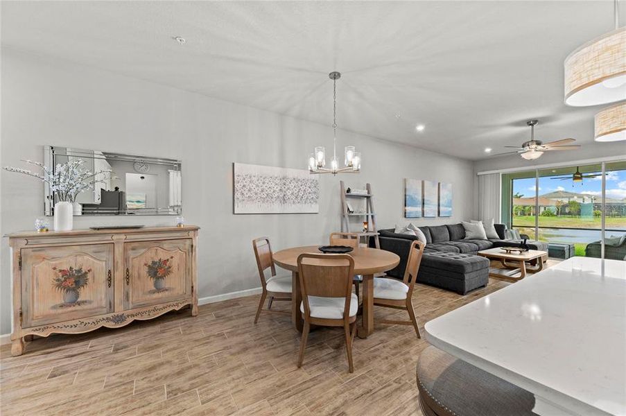 Furnished interior view inside a new home in , Venice (Image 41).