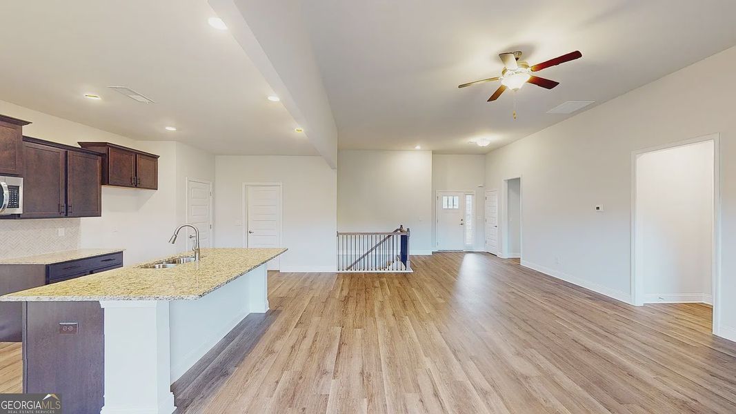 Furnished interior view inside a new home in Barrington Place, Macon (Image 8).
