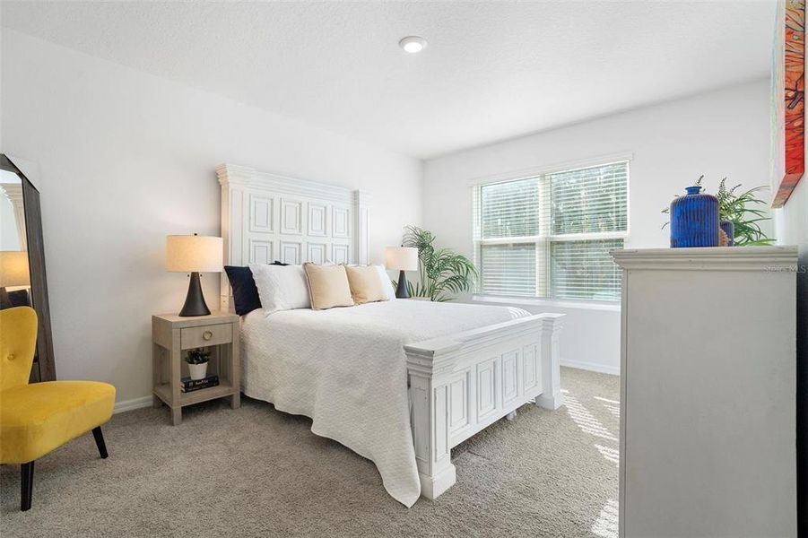 Furnished interior view inside a new home in Oak Leaf Preserve, New Smyrna Beach (Image 13). Furnished interior view inside a new home in Oak Leaf Preserve, New Smyrna Beach (Image 13).