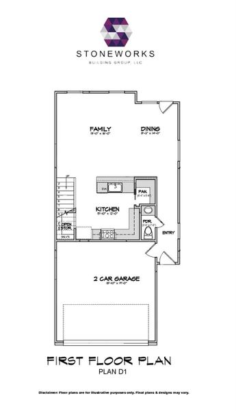 First Level Floor-Plan